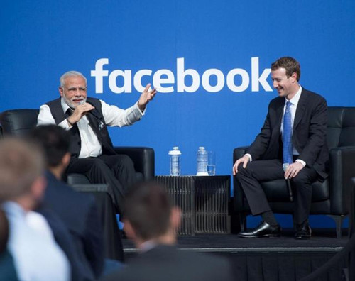 扎克伯格：Facebook下一个10亿用户主要靠印度